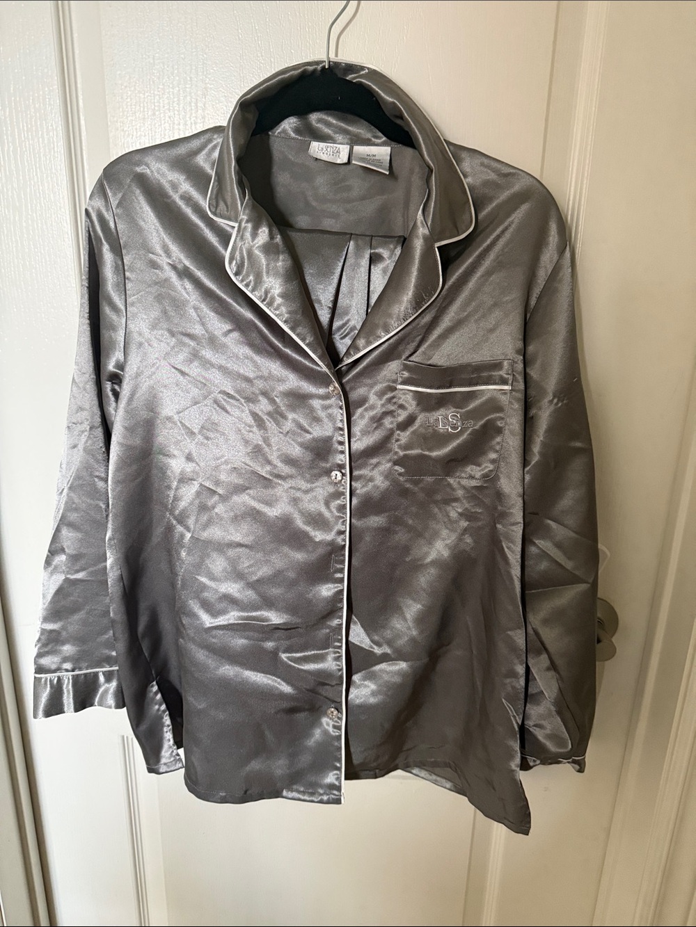 La senza Satin Pajamas Grey